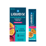 Liquid I.V. Hydration Multiplier, paquete individual, hidrata rápido en movimiento.