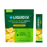 Liquid I.V. Hydration Multiplier en empaque individual para hidratación rápida en movimiento