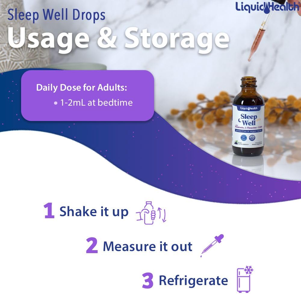 LIQUIDHEALTH Dormir Bien: envase compacto ideal para viajar.
