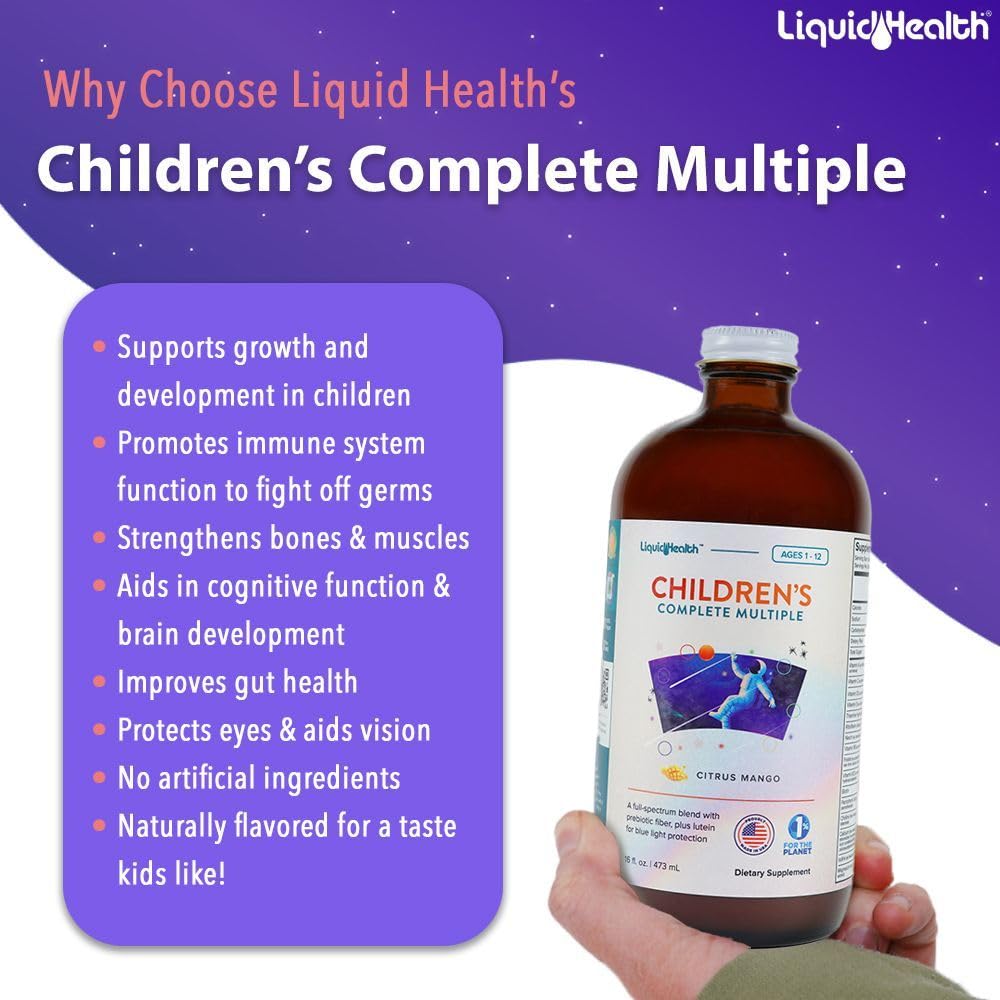 LIQUIDHEALTH NINOS absorción rápida mejora la asimilación