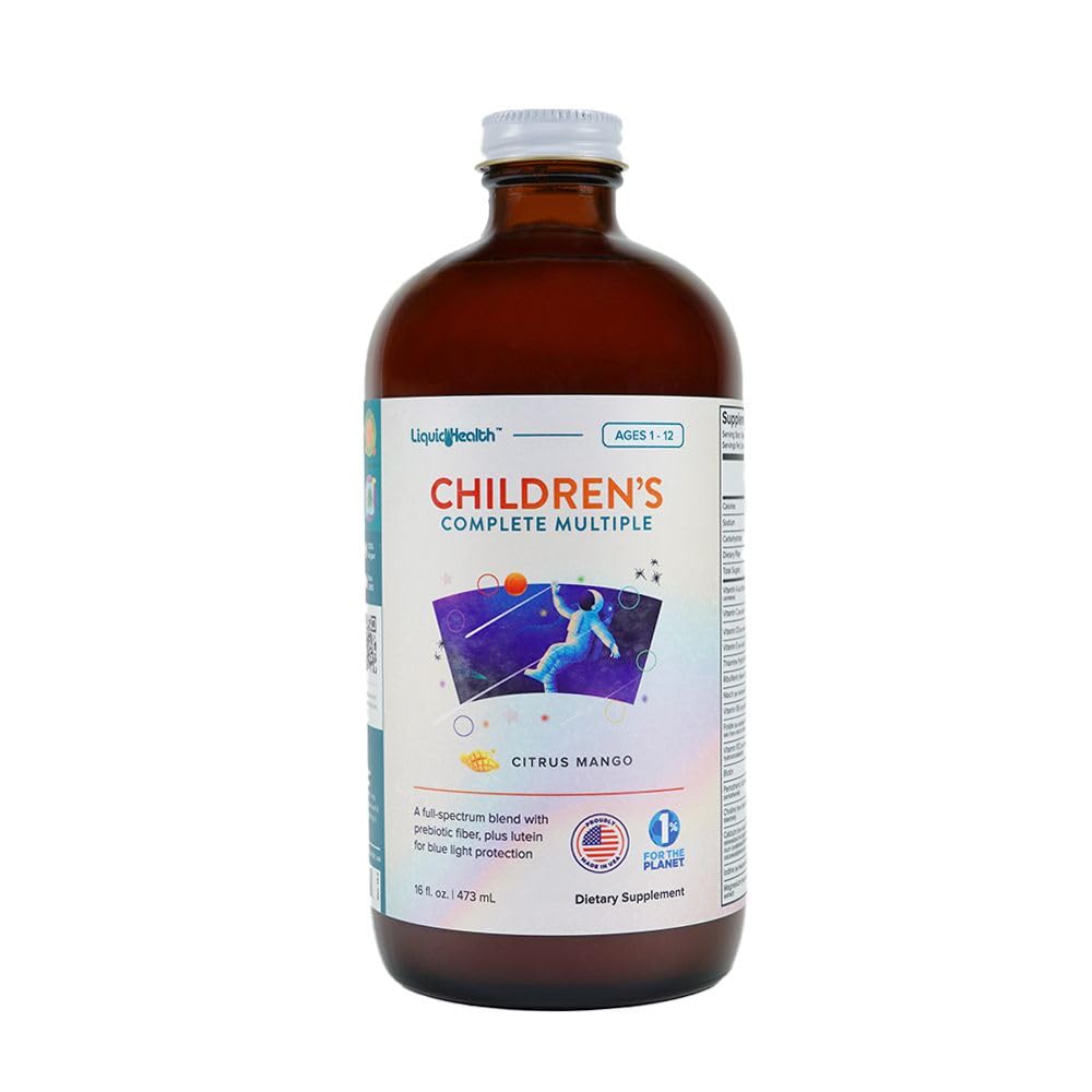LIQUIDHEALTH NINOS botella de multivitamínico para apoyo diario