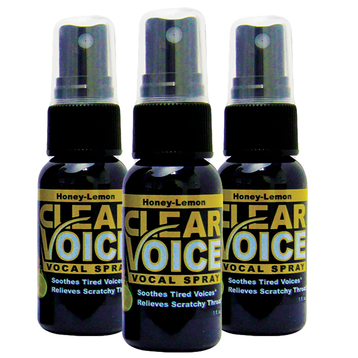 LIQUIDHEALTH Voz Clara: botella de spray para uso oral durante prácticas o ensayos.