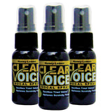 LIQUIDHEALTH Voz Clara: botella de spray para uso oral durante prácticas o ensayos.