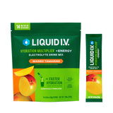 Liquid I.V. paquete una porción para hidratación rápida y práctica.