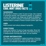 Listerine Cool Mint almacenamiento compacto, evita derrames