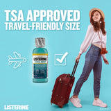 Listerine Cool Mint tapa y dispensador, dosificación precisa para cada enjuague