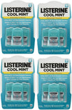 Tiras Listerine Pocketpaks Cool Mint en caja exterior para frescura rápida