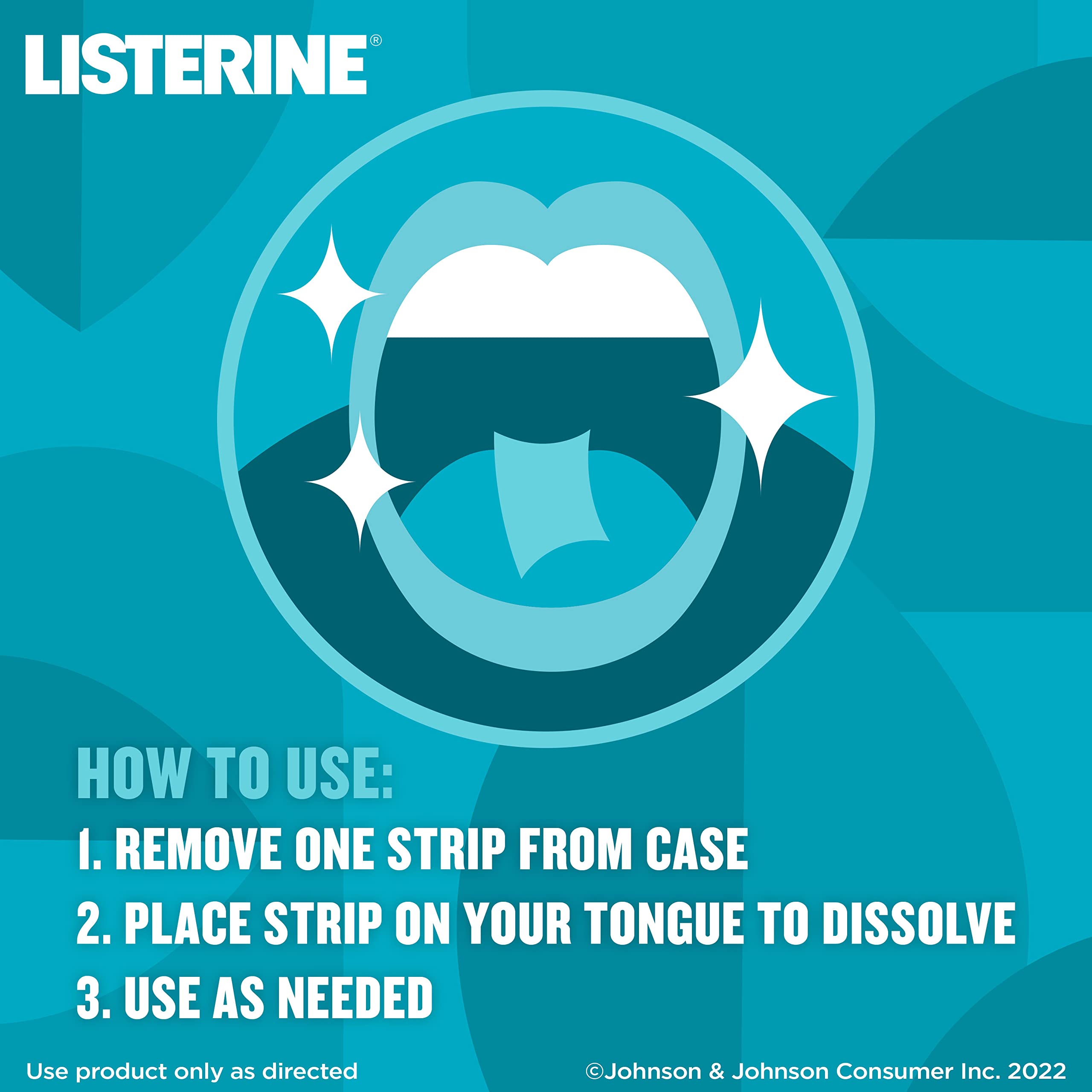 Listerine PocketPaks disolucion en la lengua para aliento limpio