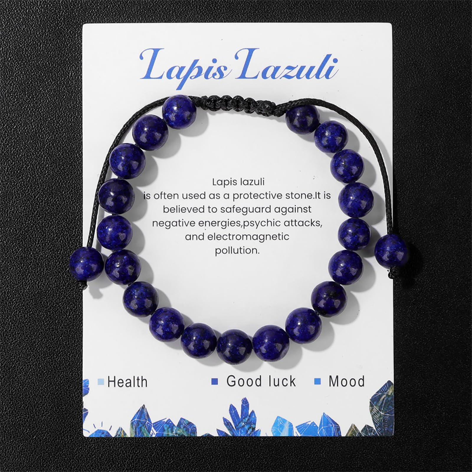 Lit Wall pulsera ajustable elástica, talla 7.5–10 pulgadas para muñecas.