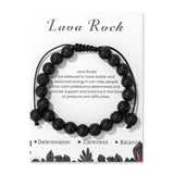 Lit Wall pulsera lava 8 mm, ideal para uso diario y estilo versátil