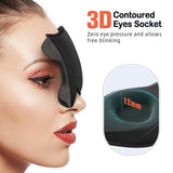 LitBear cavidades oculares de 12 mm para parpadear sin molestias.