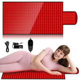 LITDUCK Alfombra fototerapia luz roja 660nm-850nm para uso en casa