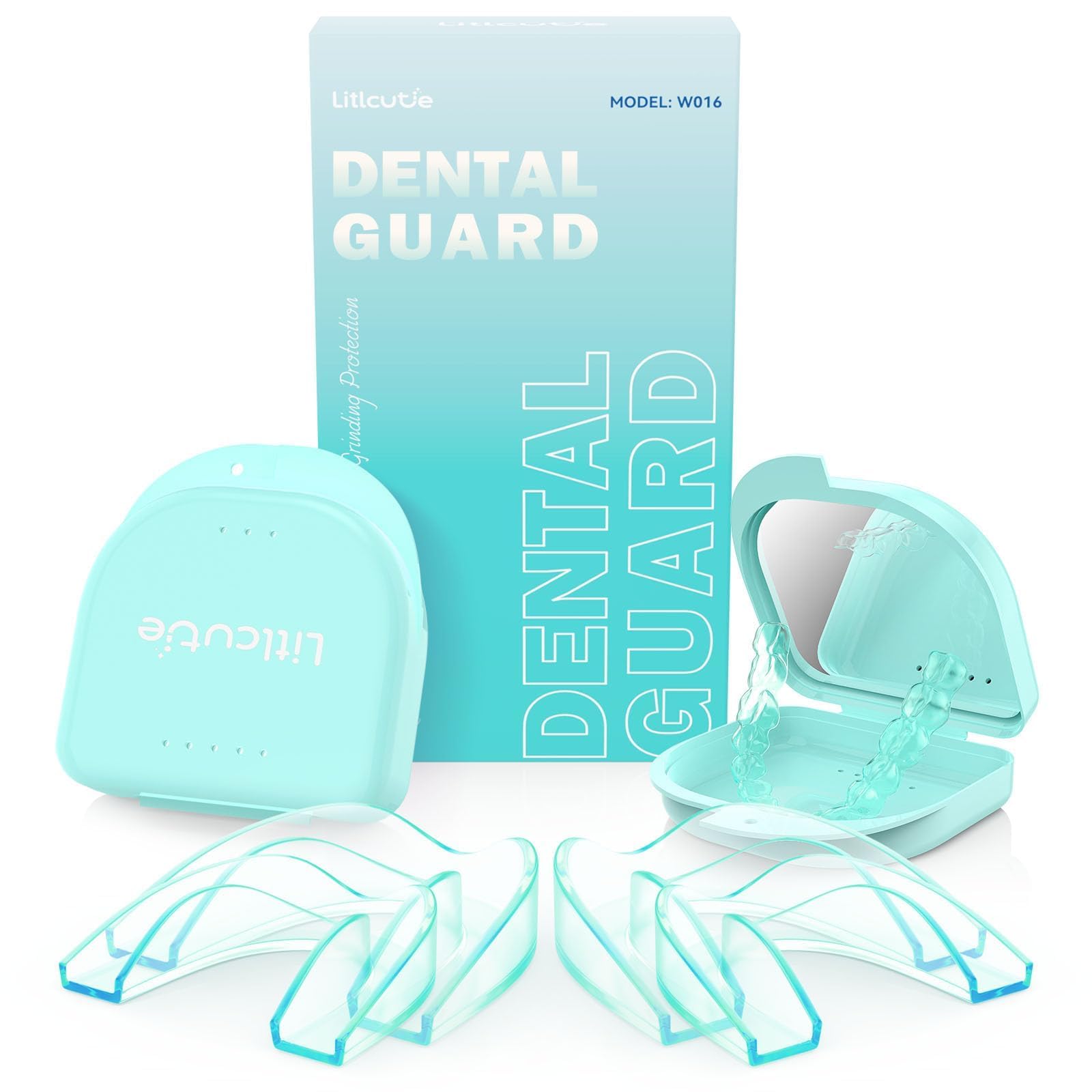 Litlcutie guardia dental nocturna protege dientes durante el sueño.