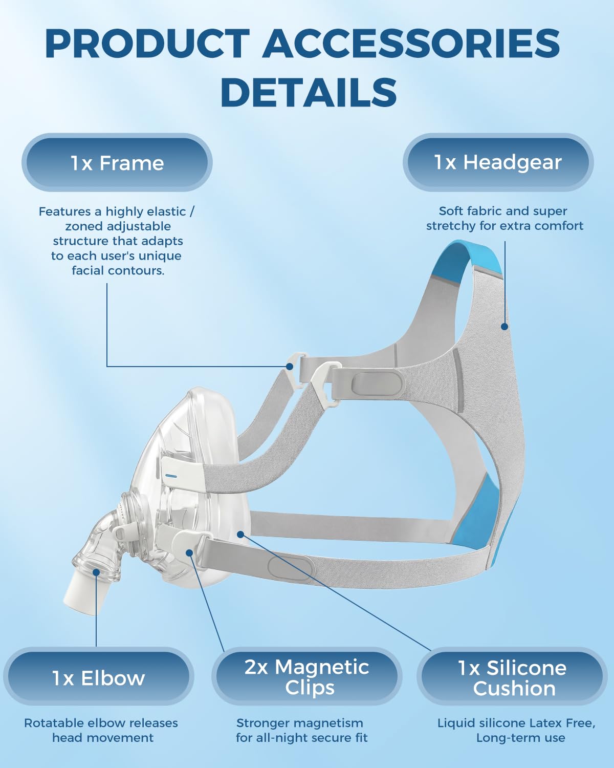 Litstone TMS Comfort Series, arnés ajustable, ligero y transpirable para mayor comodidad.