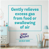 Etiqueta de dosis de Little Remedies para recién nacidos
