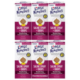 Little Remedies spray nasal para recién nacido, facilita la respiración suave.