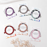Lit Wall pulsera sodalita 8mm textura natural y variaciones de color.