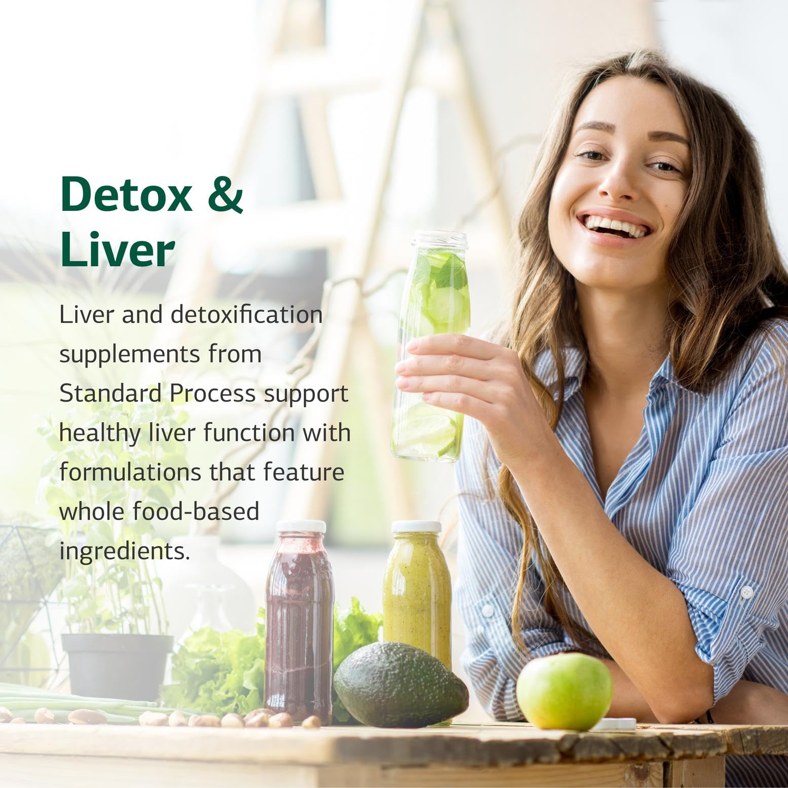Dosis diaria sugerida de Livaplex para facilitar el consumo.