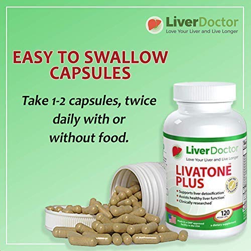Envase GMP de Livatone Plus fabricado en EE. UU.
