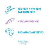 Live Clean Crema de Avena Coloidal eccema aplicación diaria, cuidado calmante