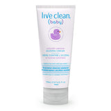 Live Clean Crema de Avena Coloidal eccema botella, cuidado suave para piel irritada