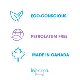 Live Clean Crema de Avena Coloidal eccema envase práctico para rutina