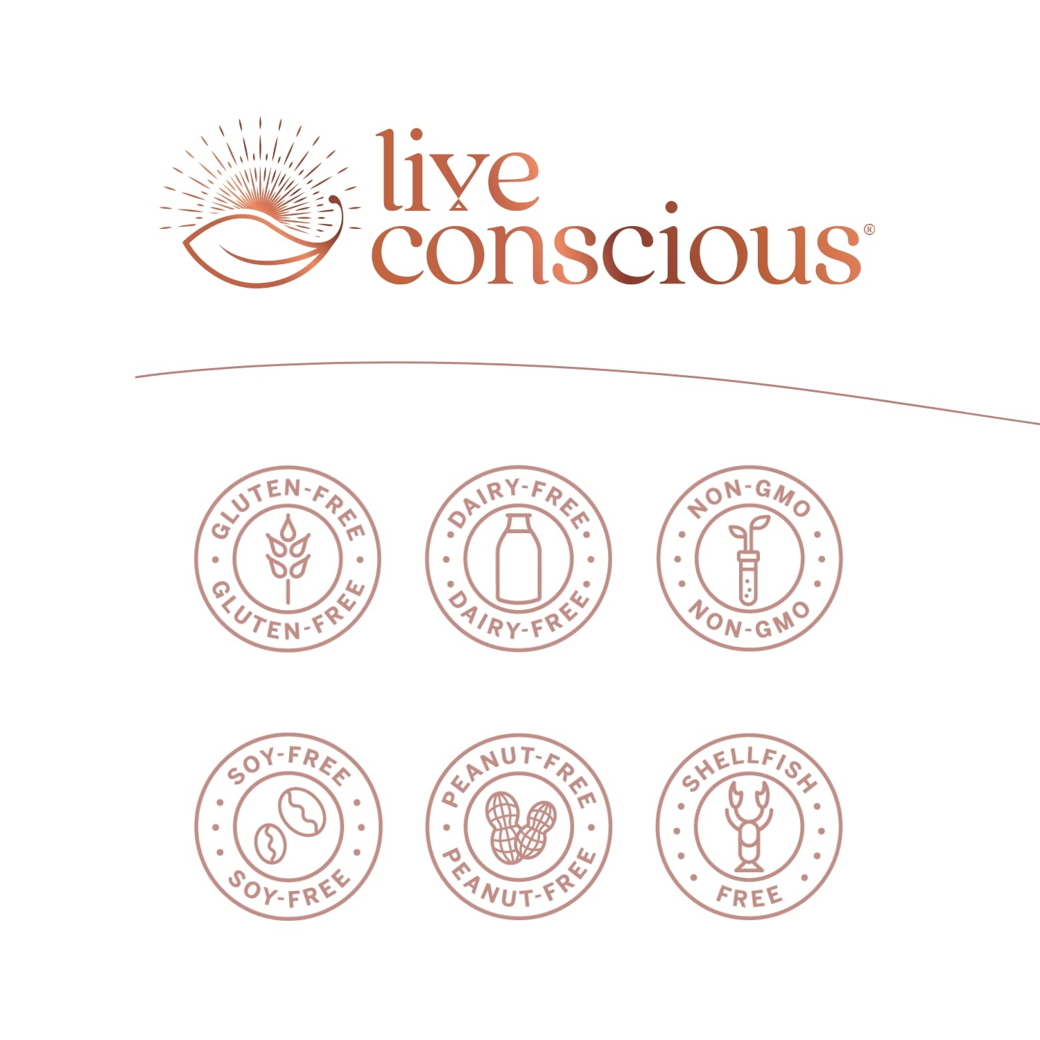 Live Conscious B12 detalle de etiqueta con ingredientes clave