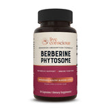Live Conscious Berberine Phytosome: botella con cápsulas para energía diaria y metabolismo