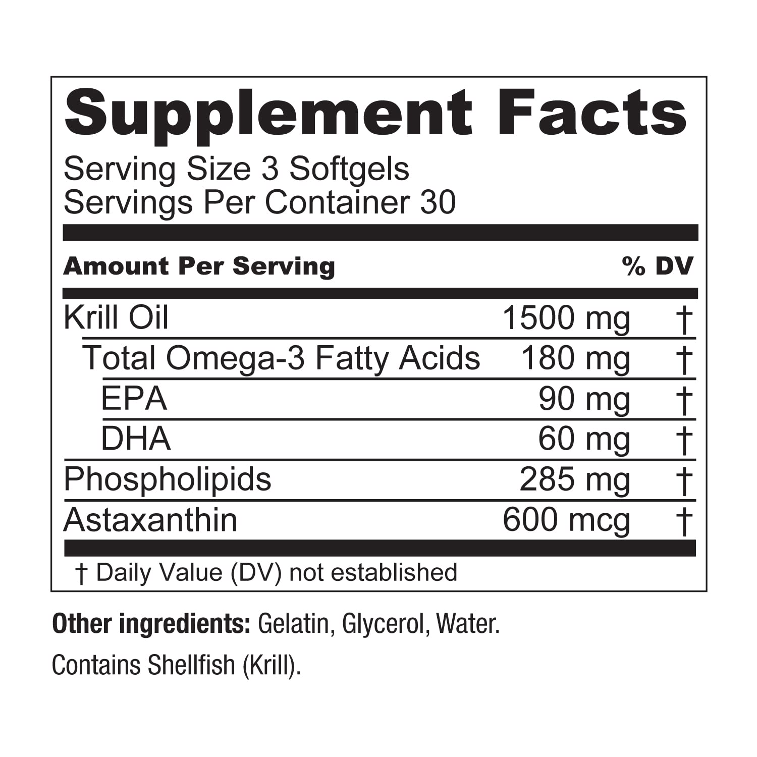 Live Conscious KrillWell astaxantina aporta antioxidantes naturales.
