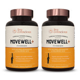 Live Conscious MoveWell Plus botella de aceite de krill antártico para articulaciones