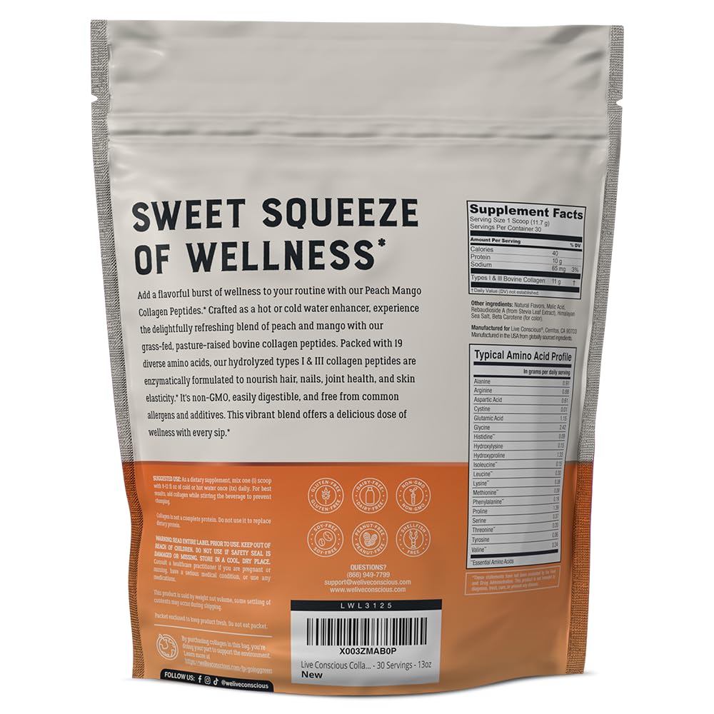 Pack doble de Live Conscious Colágeno para ahorro práctico.