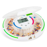 Live Fine dispensador automático de pastillas con planificador de 28 días para casa