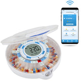 Live Fine Dispensador con wifi para organizar pastillas diariamente.