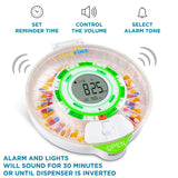 Live Fine Pantalla LCD amplia para leer hora y alarmas con claridad
