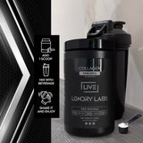 Vaso listo para mezclar colágeno piña LIVE LGNDRY LABS.