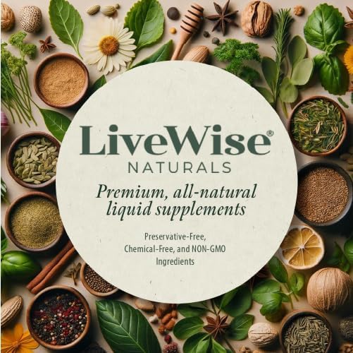 Live Wise Naturals D3 K2 gotas, libre de gluten y soja.