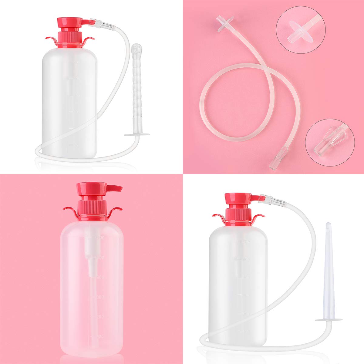 LIVE4COOL conjunto para limpieza vaginal o enema suave.