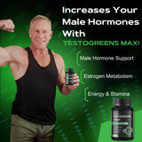 Live Anabolic TestoGreens Max, extracto de cacao, energía natural y sabor suave.
