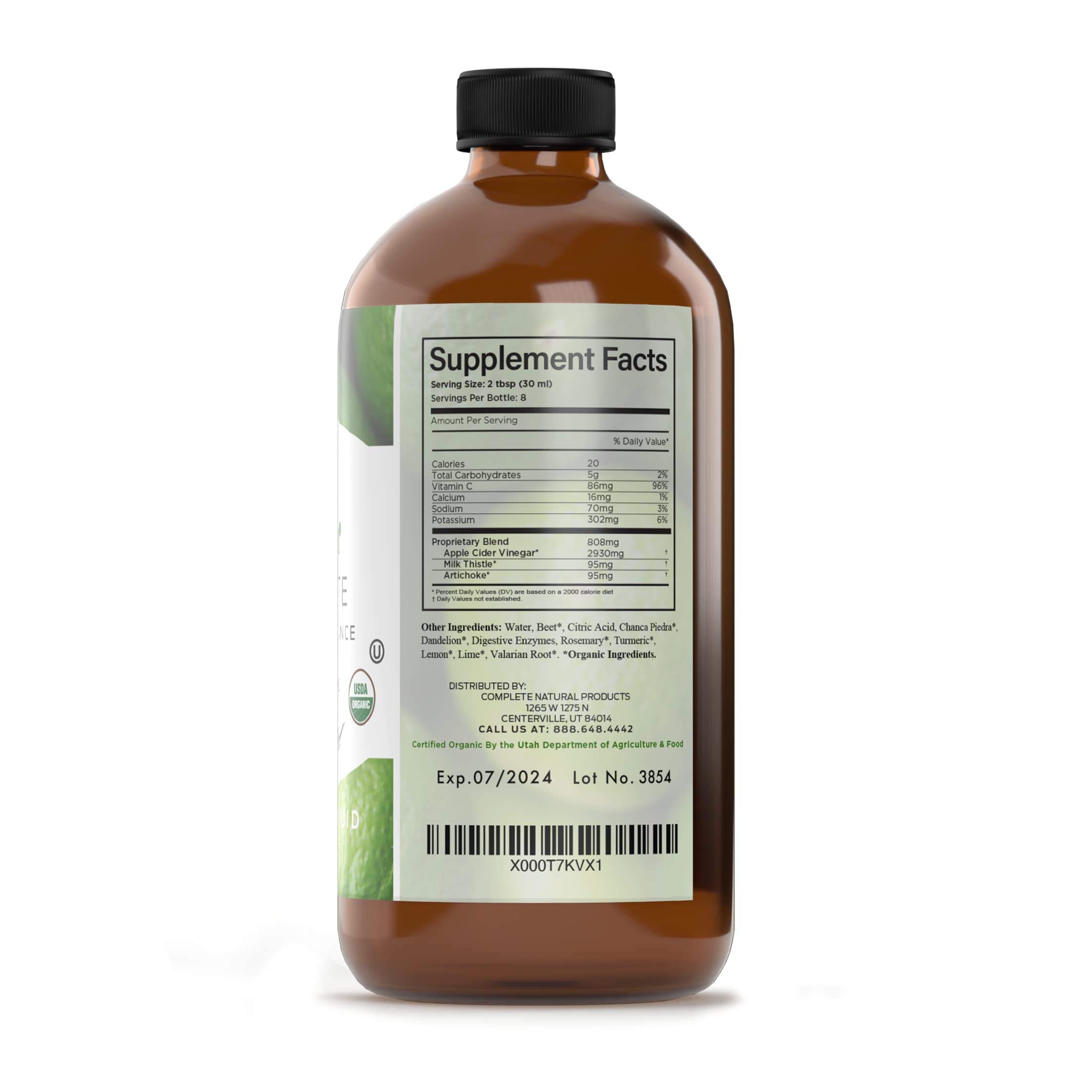 Liver Complete dosis líquida en vial, absorción rápida para apoyo digestivo.