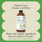 Liver Complete vinagre de manzana, apoyo para pH saludable.