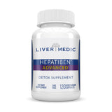 Liver Medic Hepatiben botella frontal para apoyo hepático diario