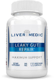 Liver Medic reparacion intestino permeable - botella para uso diario, soporte digestivo suave