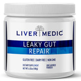 Liver Medic reparacion intestino permeable - polvo en lata para apoyo digestivo.