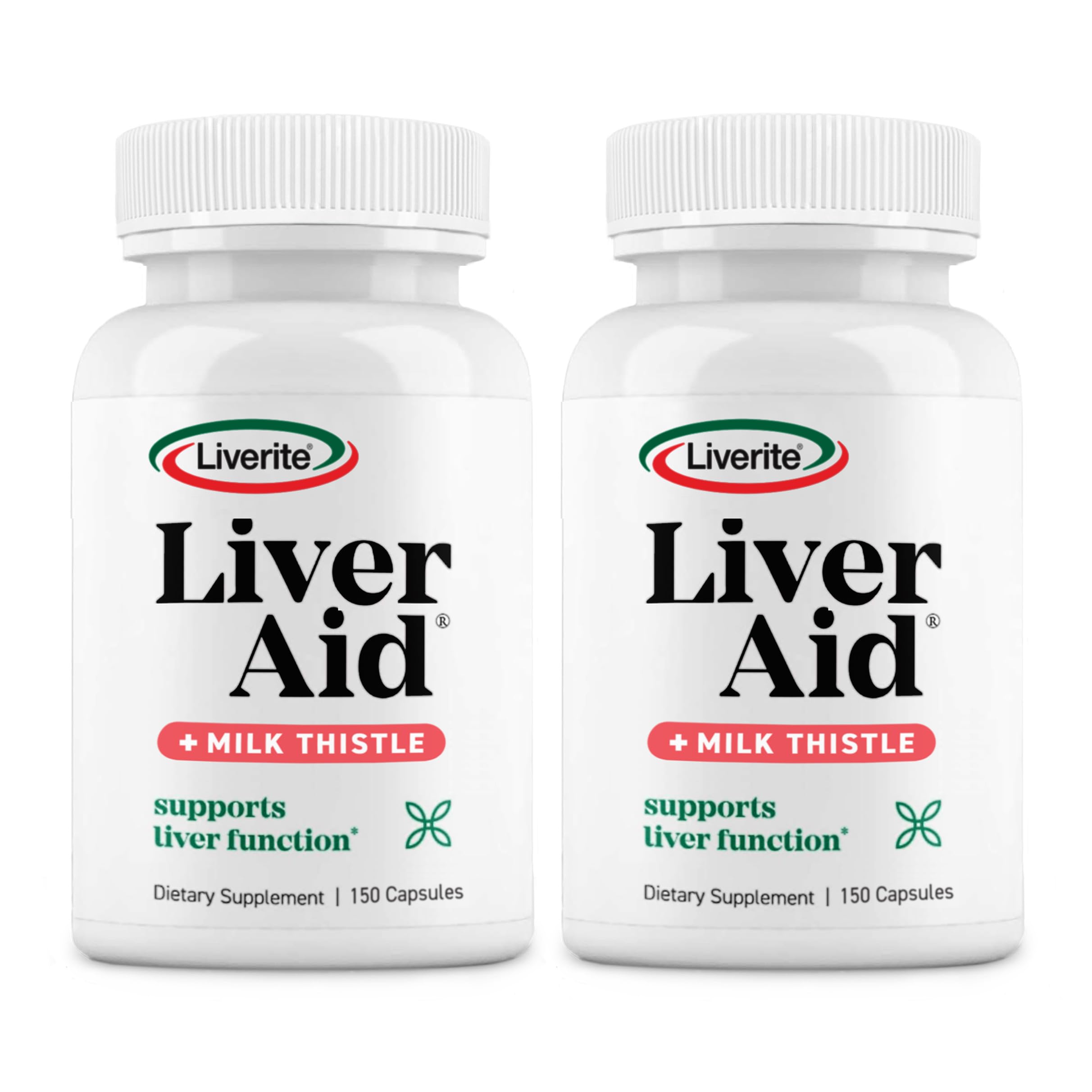 LIVERITE Liver Aid 2-Pack: dos cajas para iniciar un plan de bienestar diario