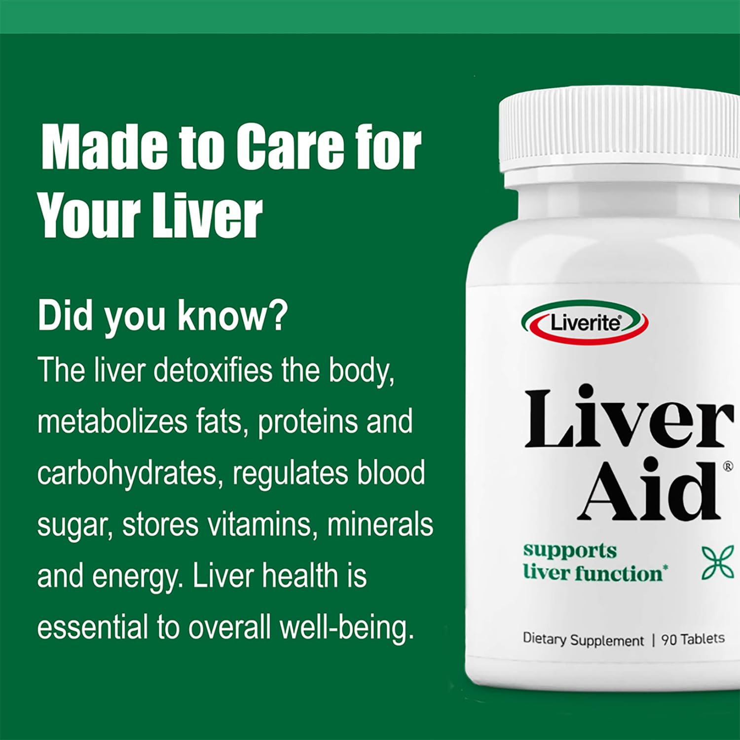 LIVERITE Liver Aid cápsulas en mesa, uso diario sencillo
