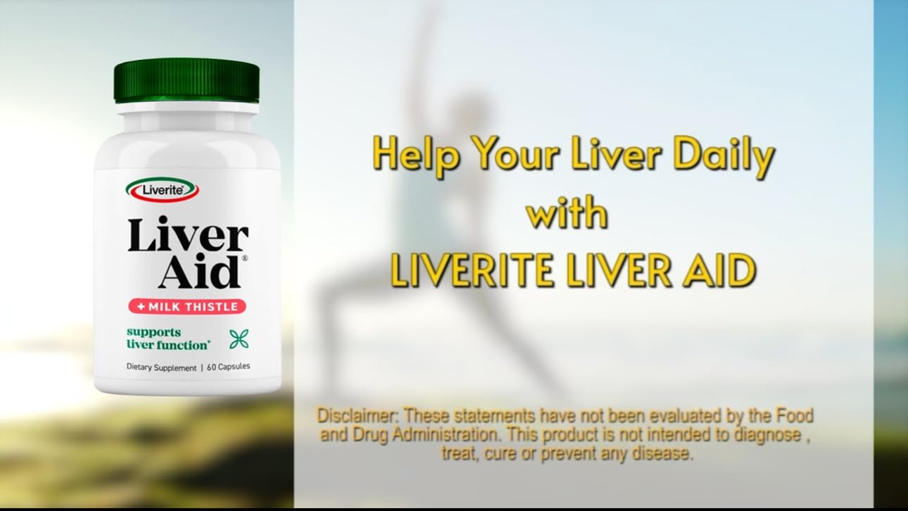 LIVERITE Liver Aid uso diario con rutina matutina