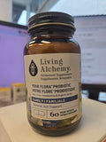 Living Alchemy Ingredientes Clave Fermentados: prebióticos y probióticos para digestión.