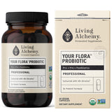 Living Alchemy Salud intestinal: bote en mesa, apoya la digestión diaria.