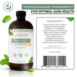Living Well con Dr. Michelle: primer plano de vertido suave para uso diario sin alcohol.