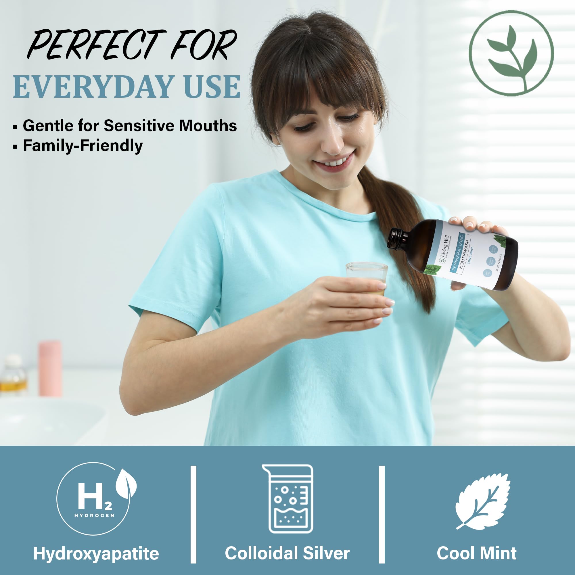 Living Well con la Dra. Michelle, aromaterapia con aceites de lavanda y menta.